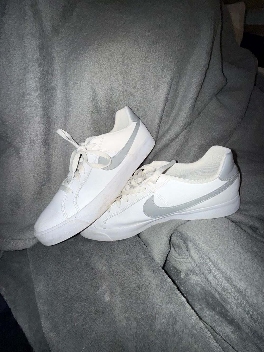 Nike Court Royale AC Light Smoke Grey White Sneakers Size 11